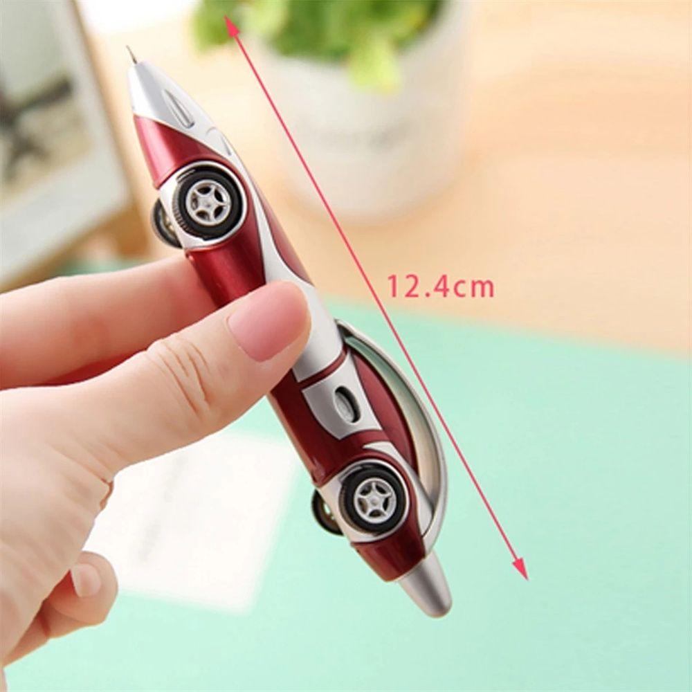 Toy Refill Ball Pen Stationery Child Gift Drawing Toys Racing Car Pen Car Shape Pen Ballpoint Pen