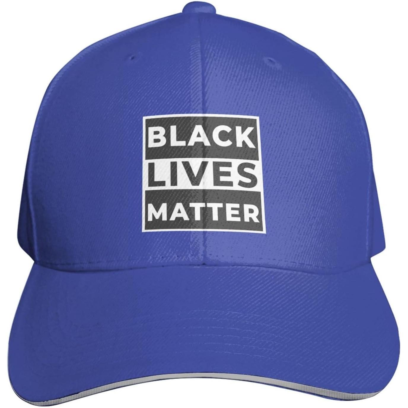 Black Lives Matter Graphic Baseball Cap Unisex Polyester Casual Sun Protection Adult Baseball Cap Adjustable