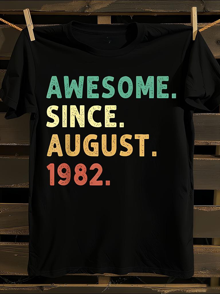 Awesome Since August 1982 Vintage Tshirt Vintage Tshirt