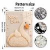 Creative Pearl Art on Stretched Frame Swan Duck Bird Pattern DIY Sparkling Bead Canvas Relaxing Handmade Craft Gift