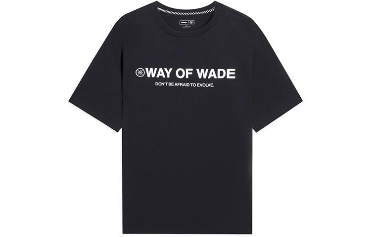 Li Ning Wade Collection T Shirt Men s Black AHSS809-1 M