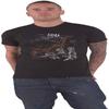 Gojira T Shirt Eiffel Falls Band Logo Official Mens Black