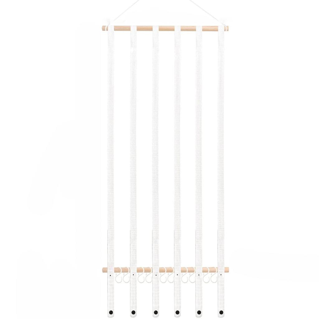 Wall Mounted Hair Accessory Storage Organiser 10 Snap Clips For Girls Room Decoration Hair Accessories Hanger