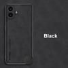 For CMF Phone 1 Case Luxury PU Leather Phone Case For Nothing CMF Phone 1 Back Cover Matte Silicone Shockproof Full Protection