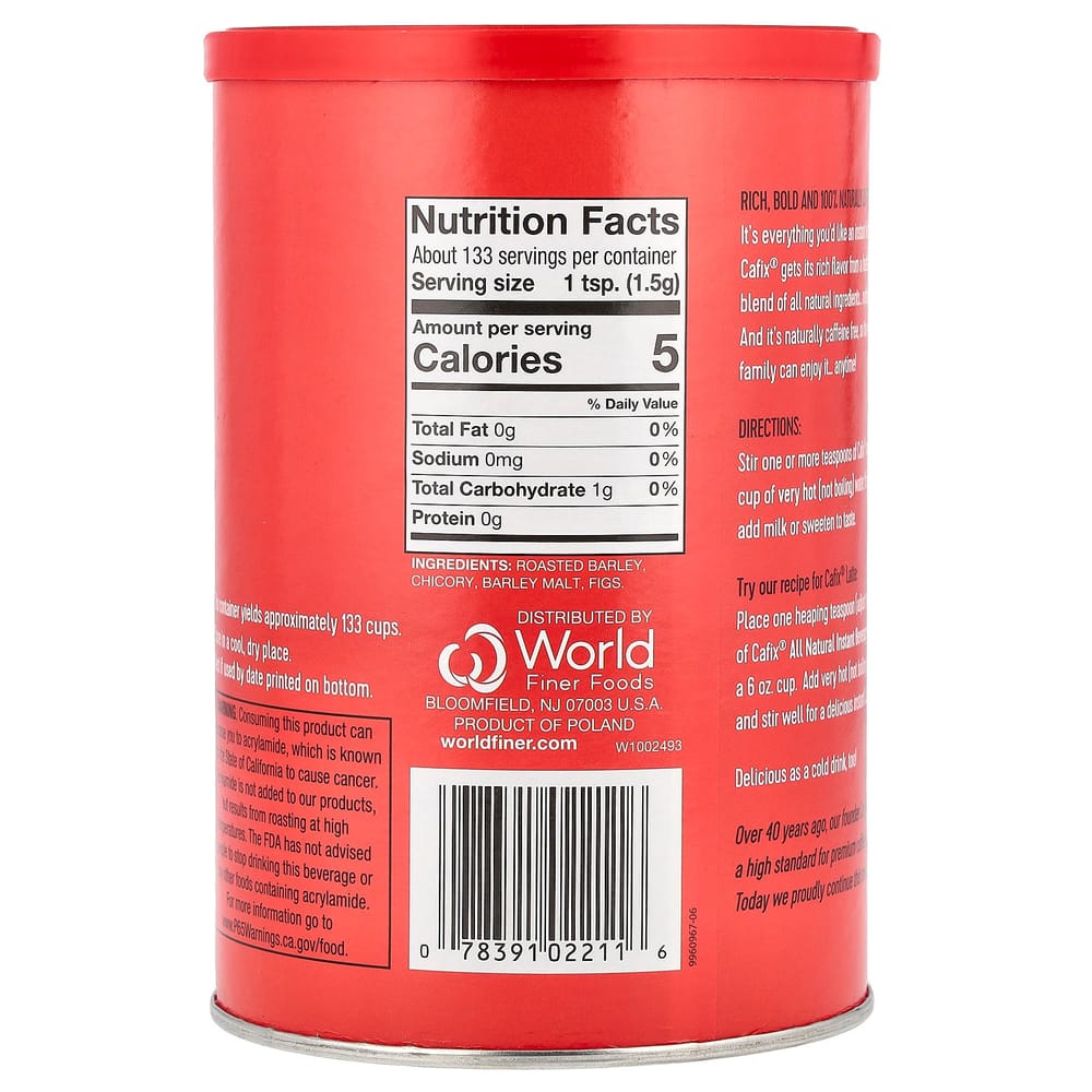 Cafix Instant Grain Beverage Caffeine-Free 200g (7.05oz)