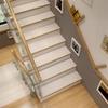 1pc 20x80cm Staircase Mat Non-Slip Self-adhesive Stair Tread Carpet Mat Soft Stripe Protection Cover Pads Home Decor