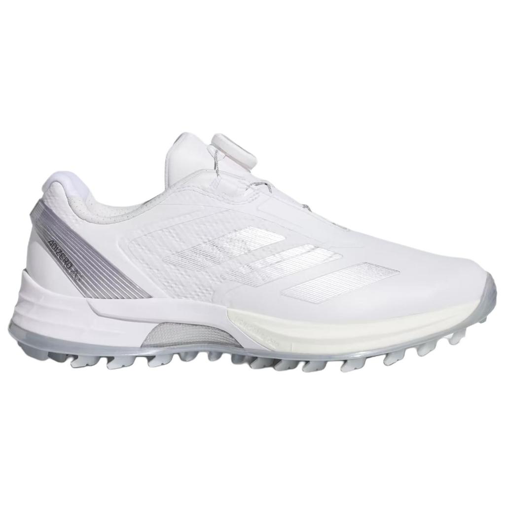adidas Adizero ZG Low Top Golf Shoes Women's White Silver Sneakers JS1764
