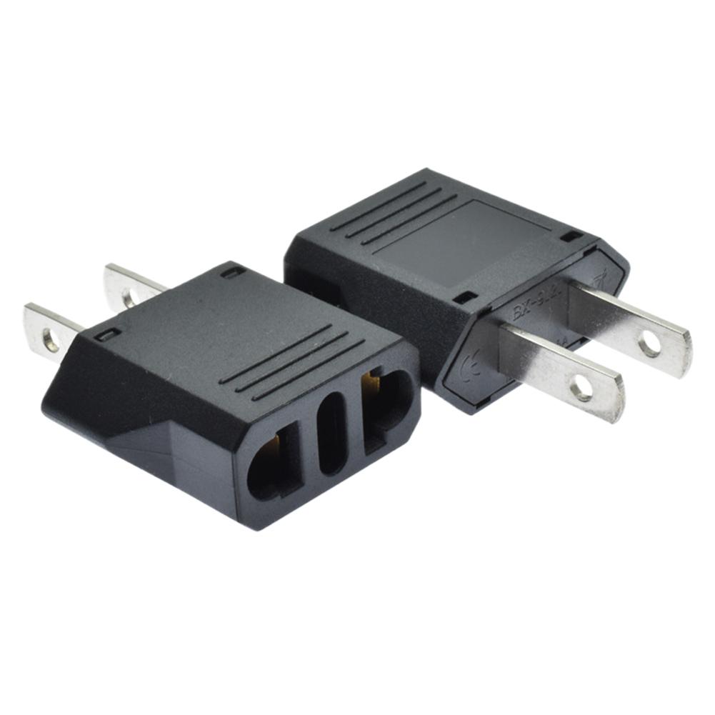 NEW Converter USA Euro Small Travel Plug Connector Grounded AU US to EU Plug Adapter 6A European America to Australia Plug