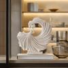 Elegant Dancing Goddess Resin Figurine Decorative Sculpture Living Room Home Office Modern Luxury Interior Accent