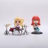 Unique 9 Styles Q Version Anime Character Drummer Figure Pvc Doll For Collectors