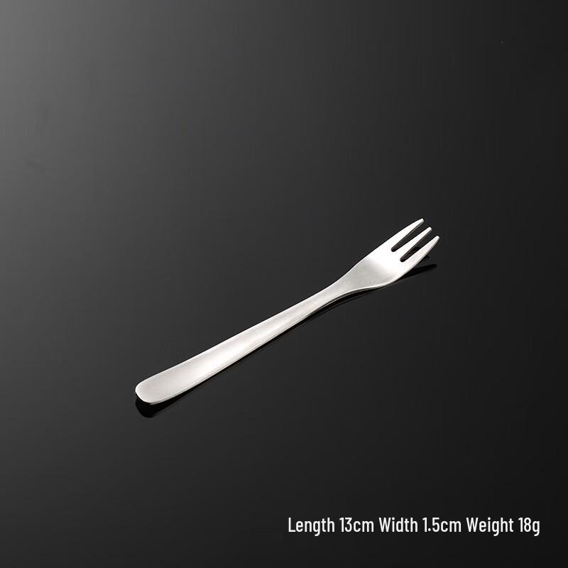 Qianxing 304 Stainless Steel Japanese Style Matte Tea Fork Set