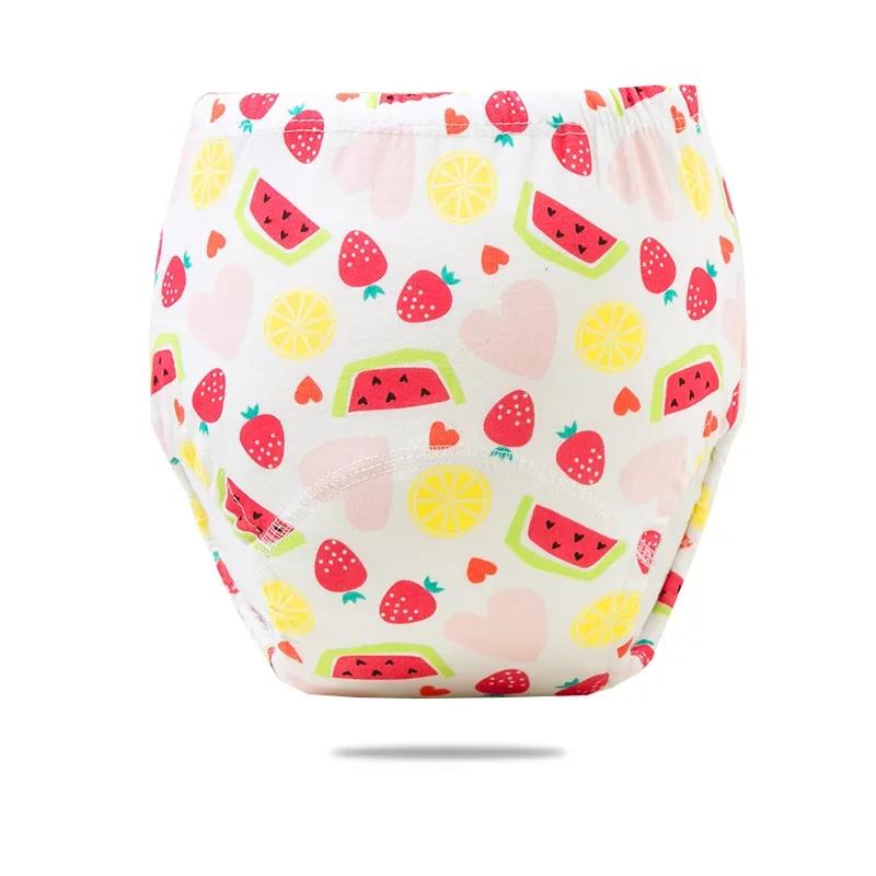 New Infant Baby Training Pant Washable Reusable Cotton Diaper for Toddler Boys Girls Breathable Diaper Nappy