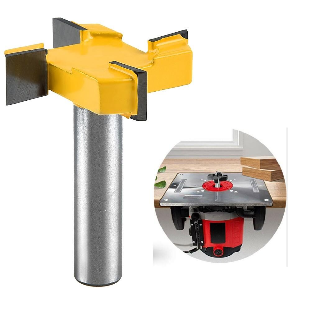 Chisel Router Bit Milling Cutter Tipped Spoilboard Surfacing Woodworking