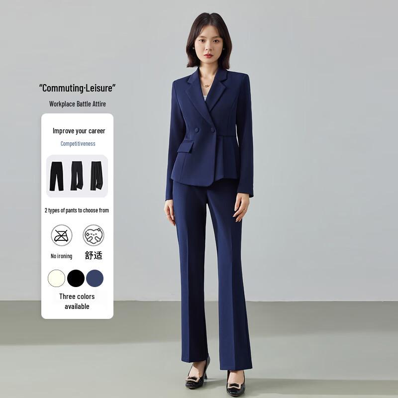Women's Professional Blazer Suit Set