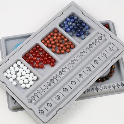Tablero Portátil de Cuentas Para Pulsera Collar Bandeja Accesorios de Cuenta Herramientas de Medición Manualidades Para Hacer Joyería Herramienta de Cuenta DIY PP