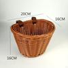 Kids Bike Basket Carrier Basket, Cycling Accessories, Vintage Front Basketry Child