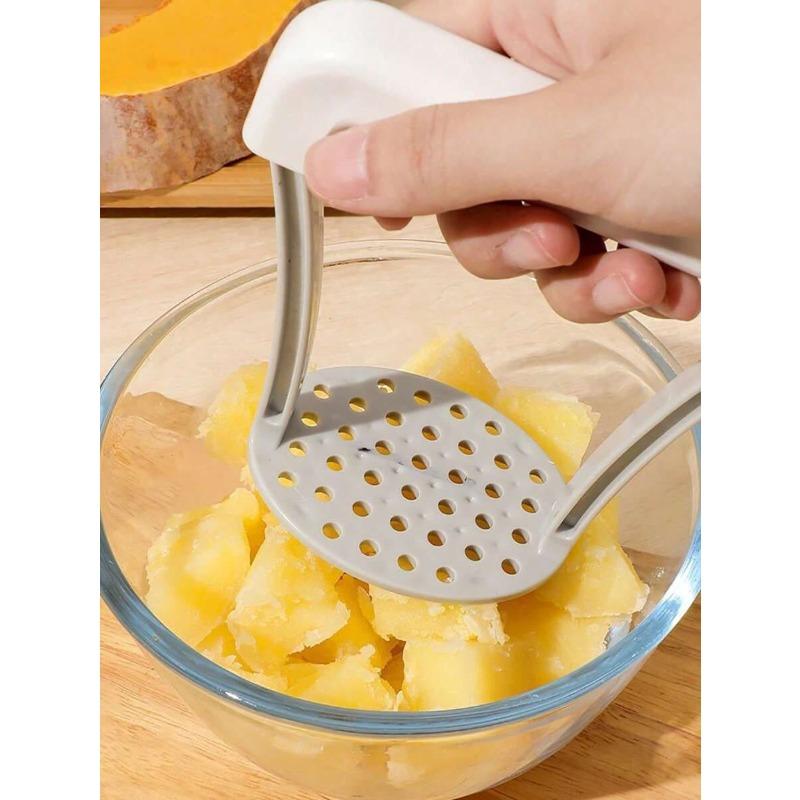 Manueller Kartoffelstampfer, Kartoffelstampfer, Langlebiges manuelles Stampfwerkzeug aus Kunststoff, Küchenwerkzeug zum Zerdrücken von Gemüse und Obst, Crusher G Press, Unverzichtbares Küchenwerkzeug