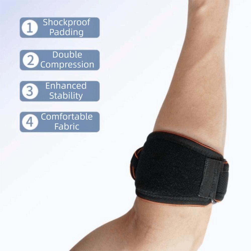 Compression Tennis Elbow Strap Breathable Support Elbow Pads Adjustable Elbow Brace  Badminton