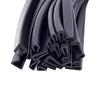 Heat-Resistant Silicone U-Shape Self-Adhesive Edging Strip for Anti-Collision Foam Glass and Steel.