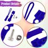 200 Pieces Jacket Zippers Zipper Repair Kit Backpack Replacement Pulls Zip Heads Reusable