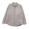 Korean Style Autumn Casual Doll Collar Long Sleeve Shirt