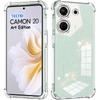 Shockproof Clear Phone Case For Tecno Camon 20 Pro 4G 20Pro 5G Case Soft Silicone Bumper For Tecno Camon 20 20s Pro Cover Fundas