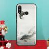 Carp Koi Fish Watercolor For Huawei Nova 9 10 SE 12i 11i 8i 12s Y90 Y60 Y70 Y72 Y61 Y91 P20 P40 P30 Lite P60 Pro Case