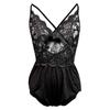 Women's Sexy Lace Suspender Nightdress One-piece Open File Sexy Pajamas