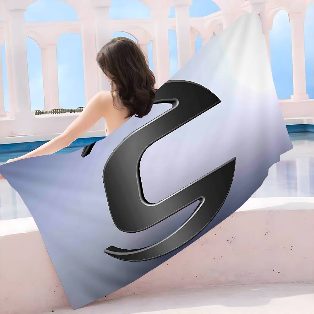 C-Cannondale Microfiber Printed Beach Towel Mountain Climbing Yoga Beach Swimming Running Absorbent Soft Towel
