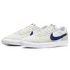 Nike Sb Heritage Vulc White Deep Royal Blue Skateboard Shoes CD5010-105