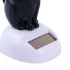 Ornament Solar Powered Black Shaking Head Cat Dancing Cat Figure Solar Toy Doll Bobble Head Doll