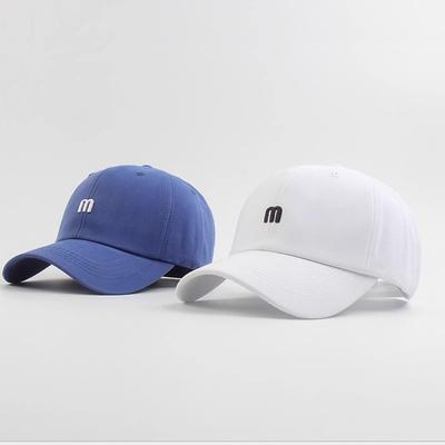 Solid Color Baseball Cap, Summer Hat, Cycling Sun Hat, Men's and Women's Same Curved Brim Cap Tide