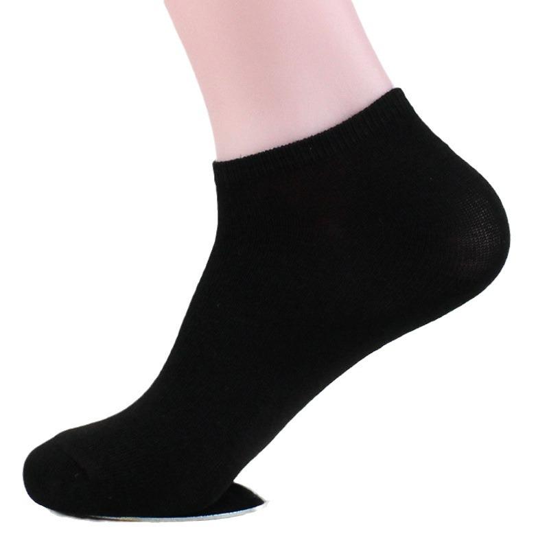 Men's Odor-Resistant Sweat-Absorbent Low-Cut Ankle Socks for Spring/Summer - Thin & Lightweight for Sports