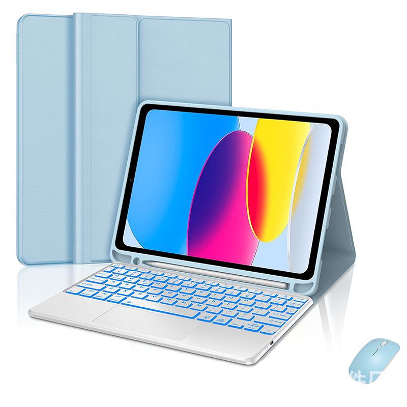 2026 iPad Air 11-inch Bluetooth Keyboard Case A2591 with TPU Shell
