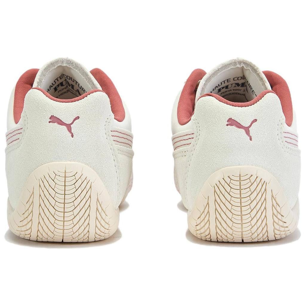 Puma Speedcat Series Paris Comfortable Versatile Racing Low-Top Canvas Lifestyle Shoes Women sneaker Beige 403810-01