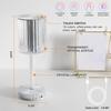 Crystal Table Lamp Touch Remote Control Acrylic Night Lamp Room Lights Home Decoration For Bedroom Office Bar Wedding