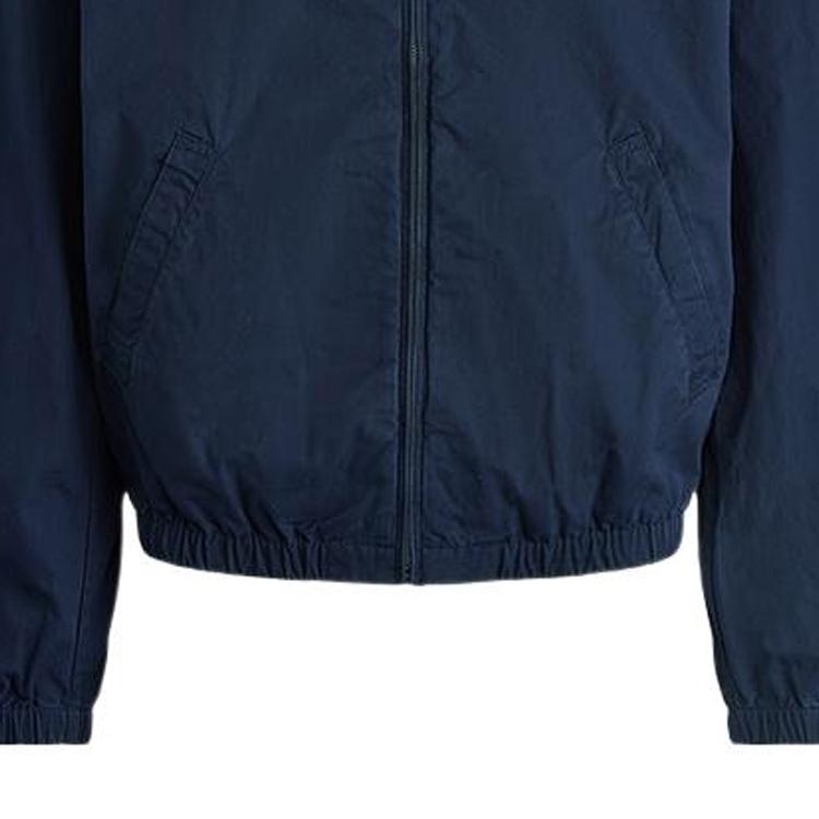 Polo Ralph Lauren FW22 Logo Print Casual Polo Long Sleeve Jacket Men Jackets Navy-Blue MNPOOTW16020138-410