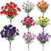 Plastic Violet Wedding Christmas Decor Outdoor Garden Courtyard Bonsai  Doll House Decor