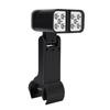 BBQ Grilling Light 360 Degree Rotatable Clip On Barbecue Grill Light with Touch Switch 10PCS F5 Light Chips Aluminum
