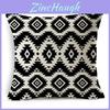Ethnic Throw Pillow Cover Geometric Design Ideal For Sofa Seat Home Decor