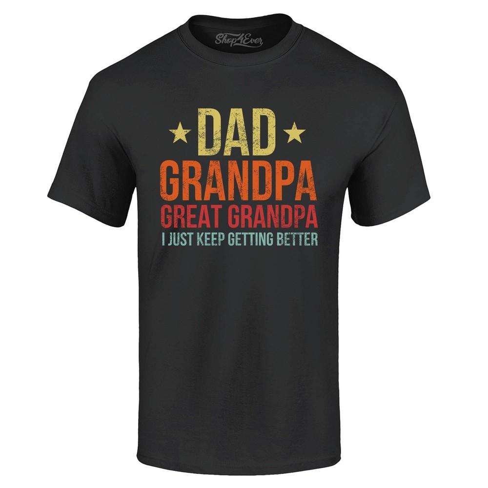 Dad Grandpa Great Grandpa T-shirt Father's Day Grandfather Shirts