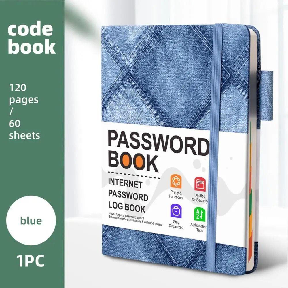 To Record Internet Logins Password Organizer Address Book Password Keeper Notebook  For Seniors