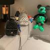 Zaino in morbida pelle a rombi di nicchia di alta qualità per donna, nuovo alla moda, versatile, piccolo, borsa a tracolla da viaggio