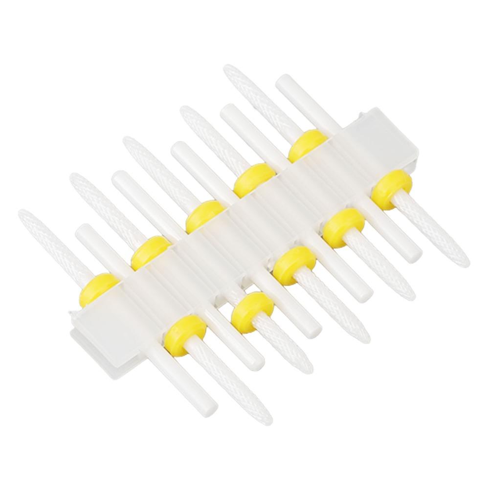 10PCS Gentle Grinding Cuticle Remover Bit Beginner Friendly Nail Drill Bit  Novice Use