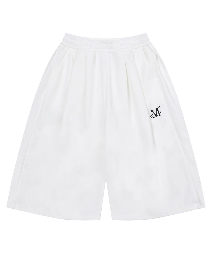 MUCENT Mars Side Pintuck Bermuda Half Pants Unisex (4 Colors)