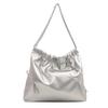 2024 New Spring Stylish Shoulder Crossbody Bag For Women Chic Street Style Pu Bucket Bag In Black/brown/silver/white