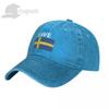 Sweden Flag With Letter Washed Cotton Cap Gorras Snapback Caps Baseball Dad Outdoors Travel Sun Hats Casquette