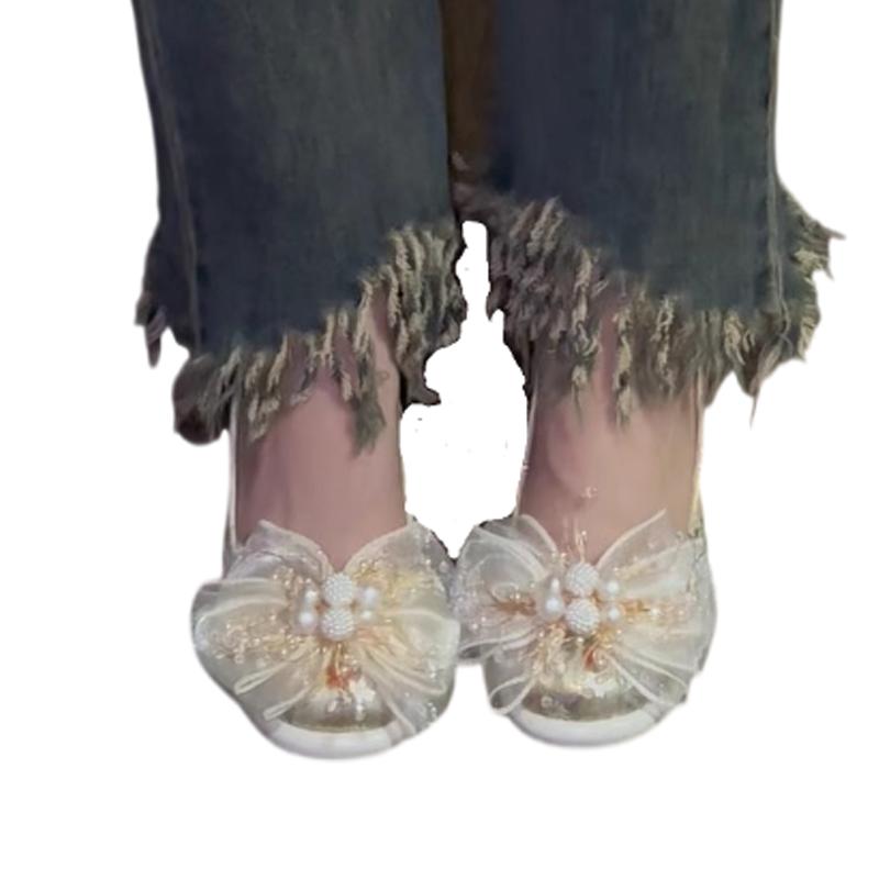 Fashion Bow Women Sandals Elegant Mary Janes Shoes Dress High Heels Shoes Lolita Woman Pumps 2025 Summer Trend Fashion Female Zapatillas