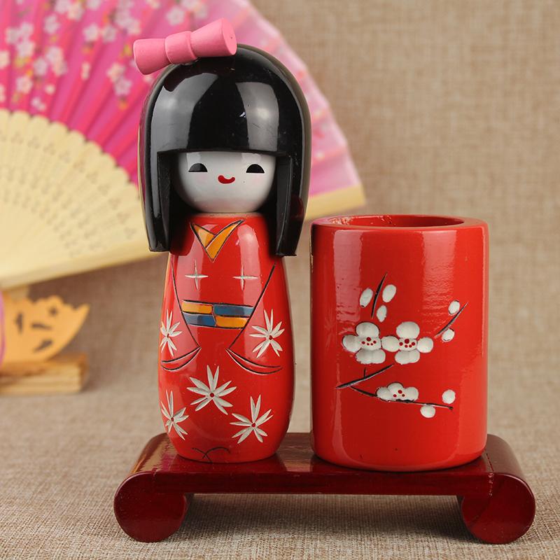 1/3Pcs Japanese Puppet Doll Kimono Sakura Cartoon Dolls Home Decoration Cuisine Sushi Restaurant Ornament Girl Cute Desktop Gift
