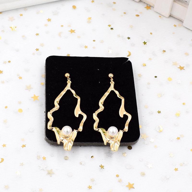 Trendy Pearl Drop Earrings: Japanese Korean Style, Versatile  Popular